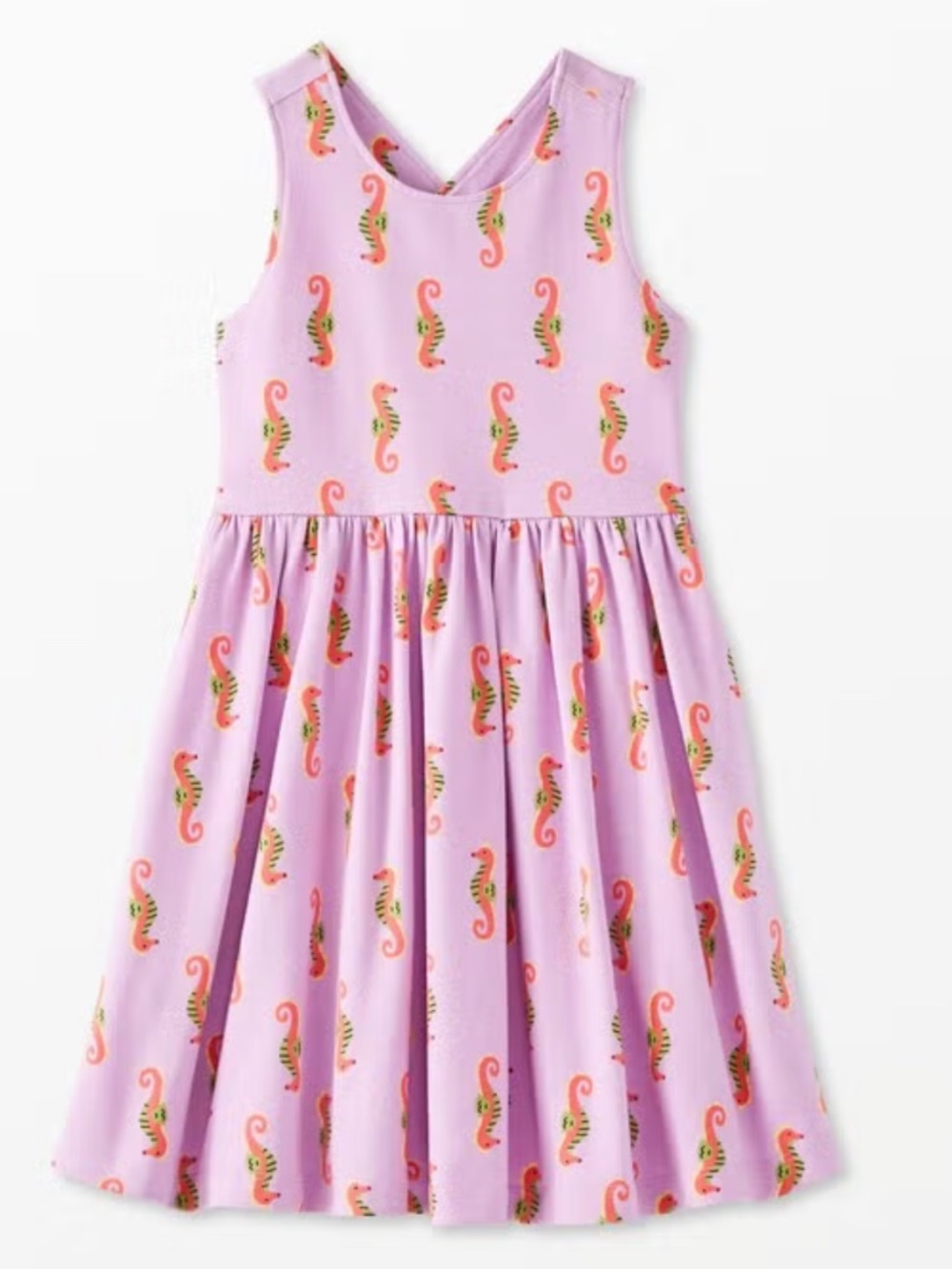 Hanna Andersson Crossback Skater Dress with Pockets